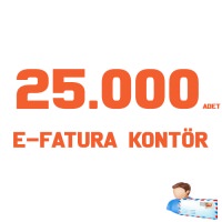 25.000 Adet e-Fatura Kontör